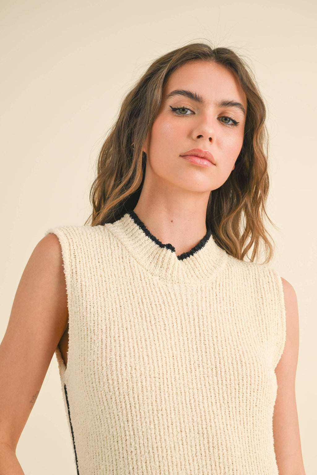 Textured Rib Knit Dress