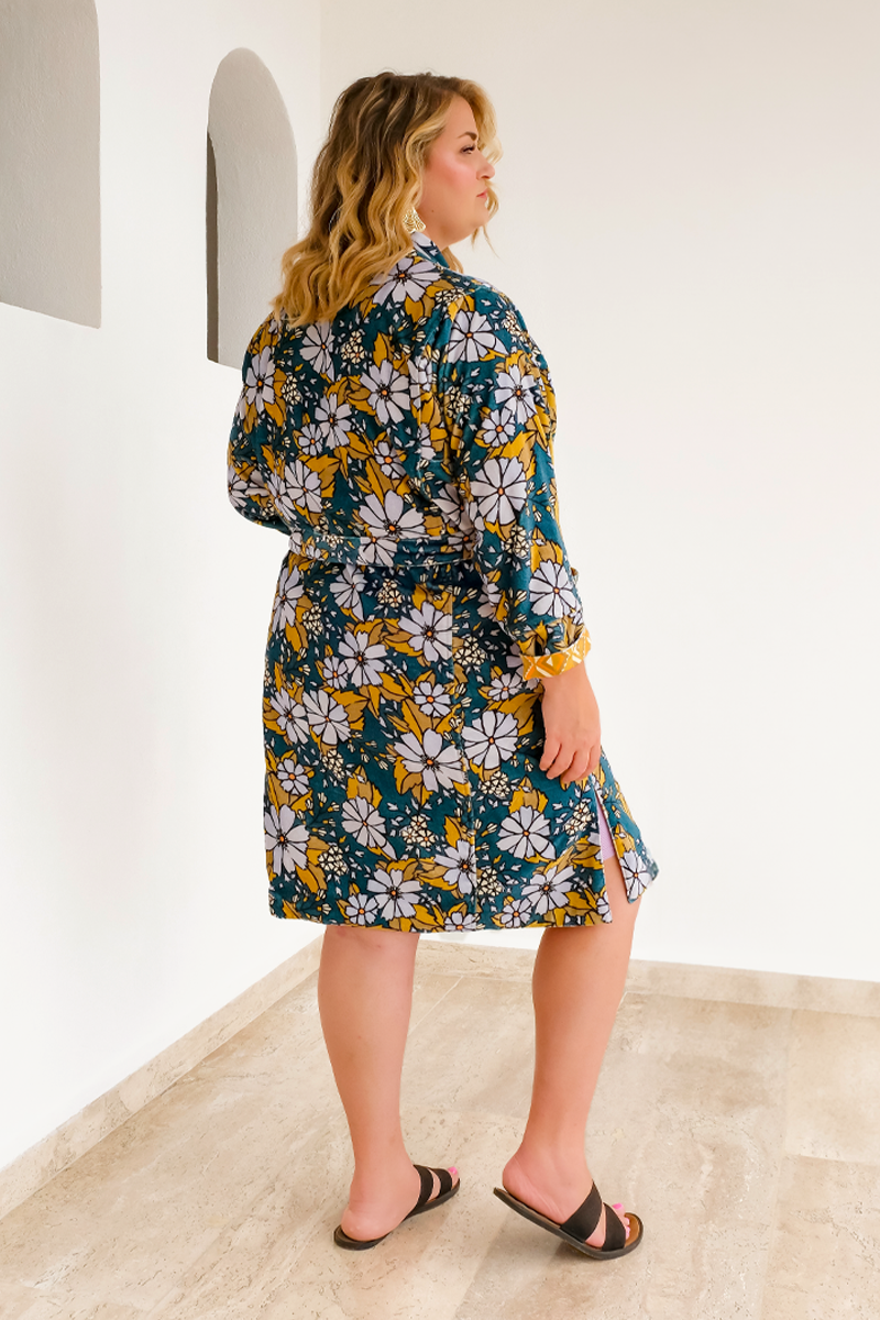 The Velvet Dinah Reversible Duster