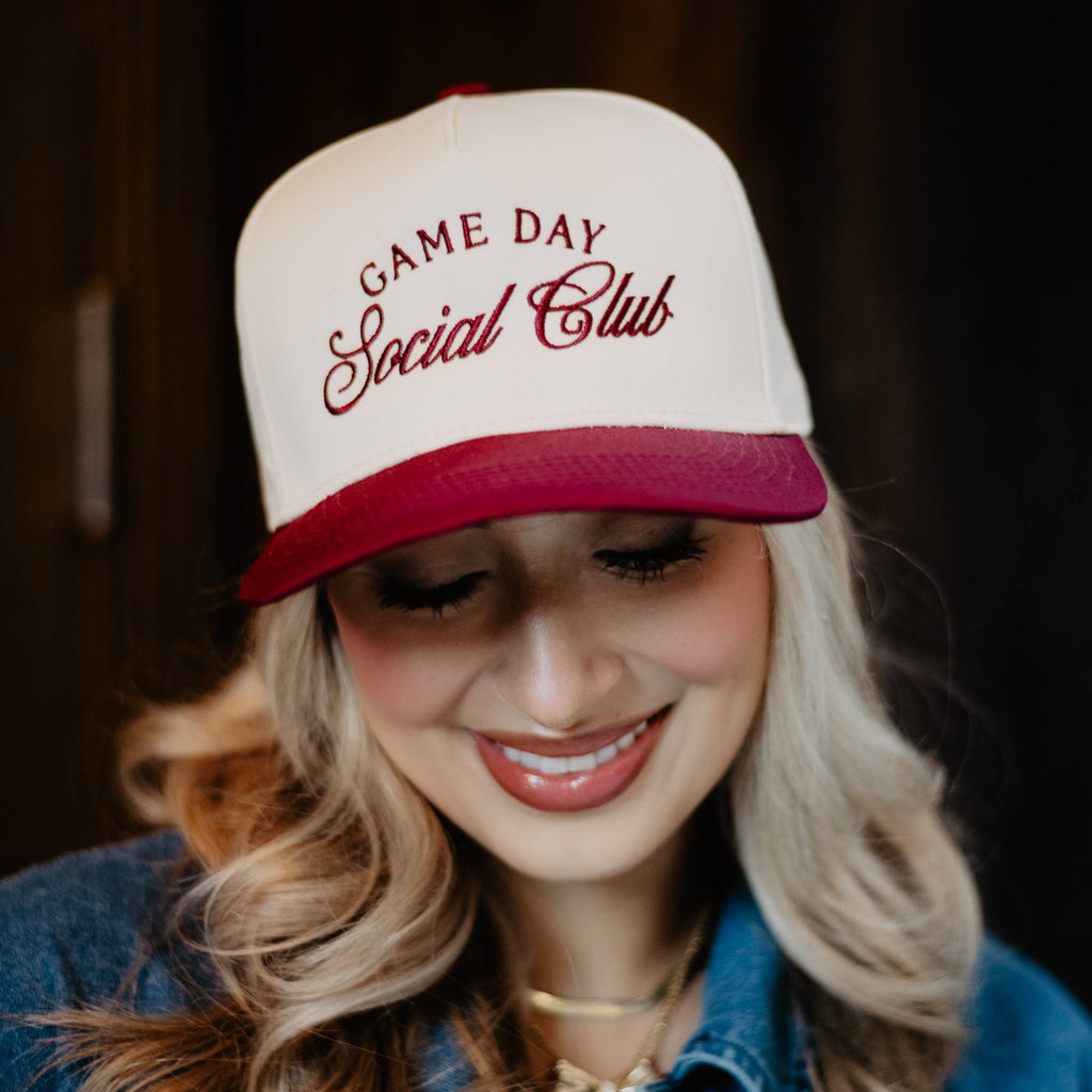 Game Day Social Club Two-Toned Vintage Hat