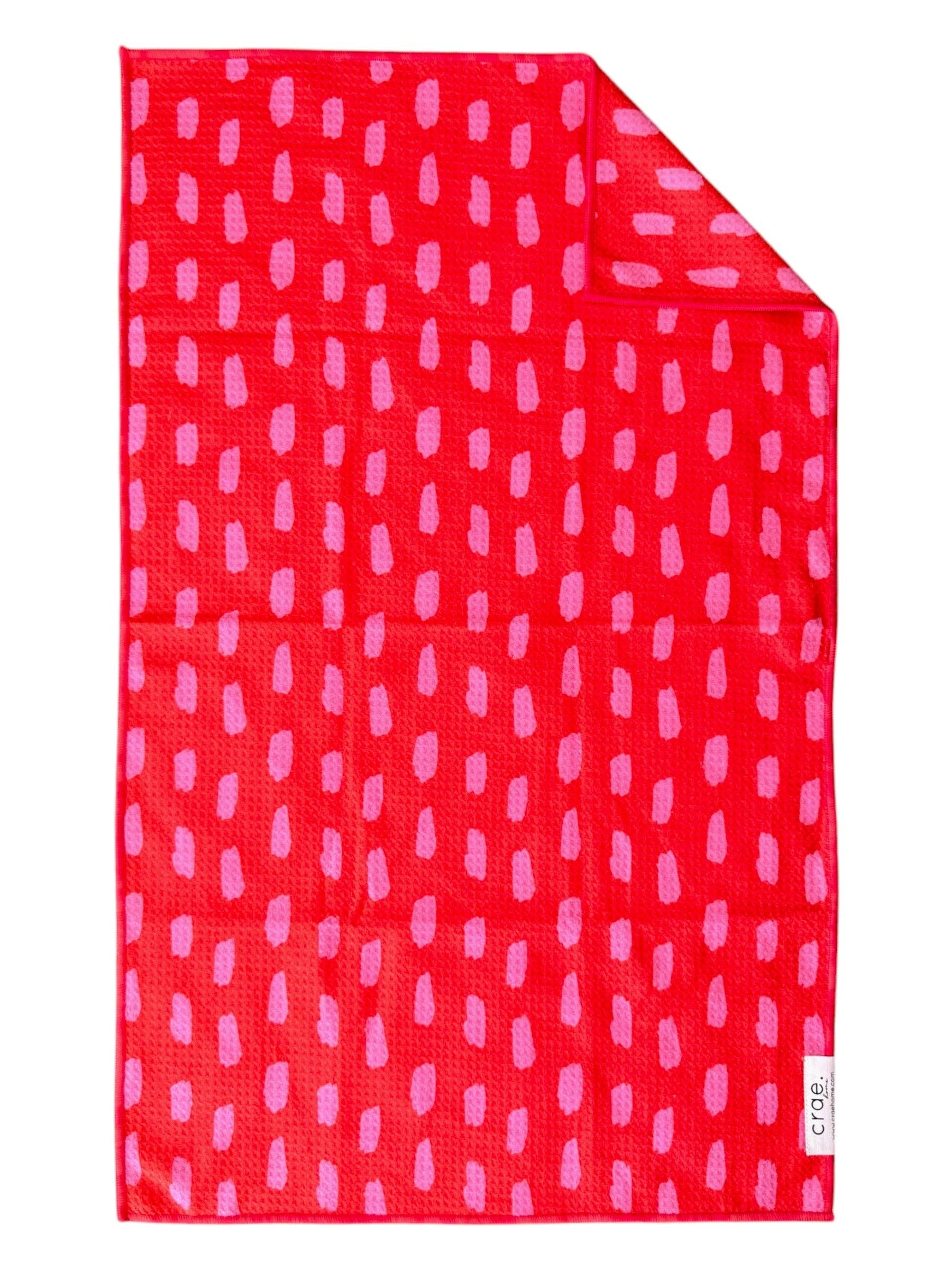 Pinky Paint Hand Towel