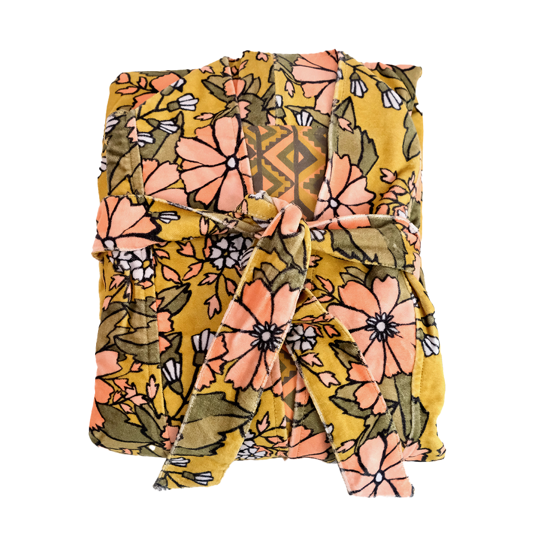 The Velvet Daisy Reversible Duster