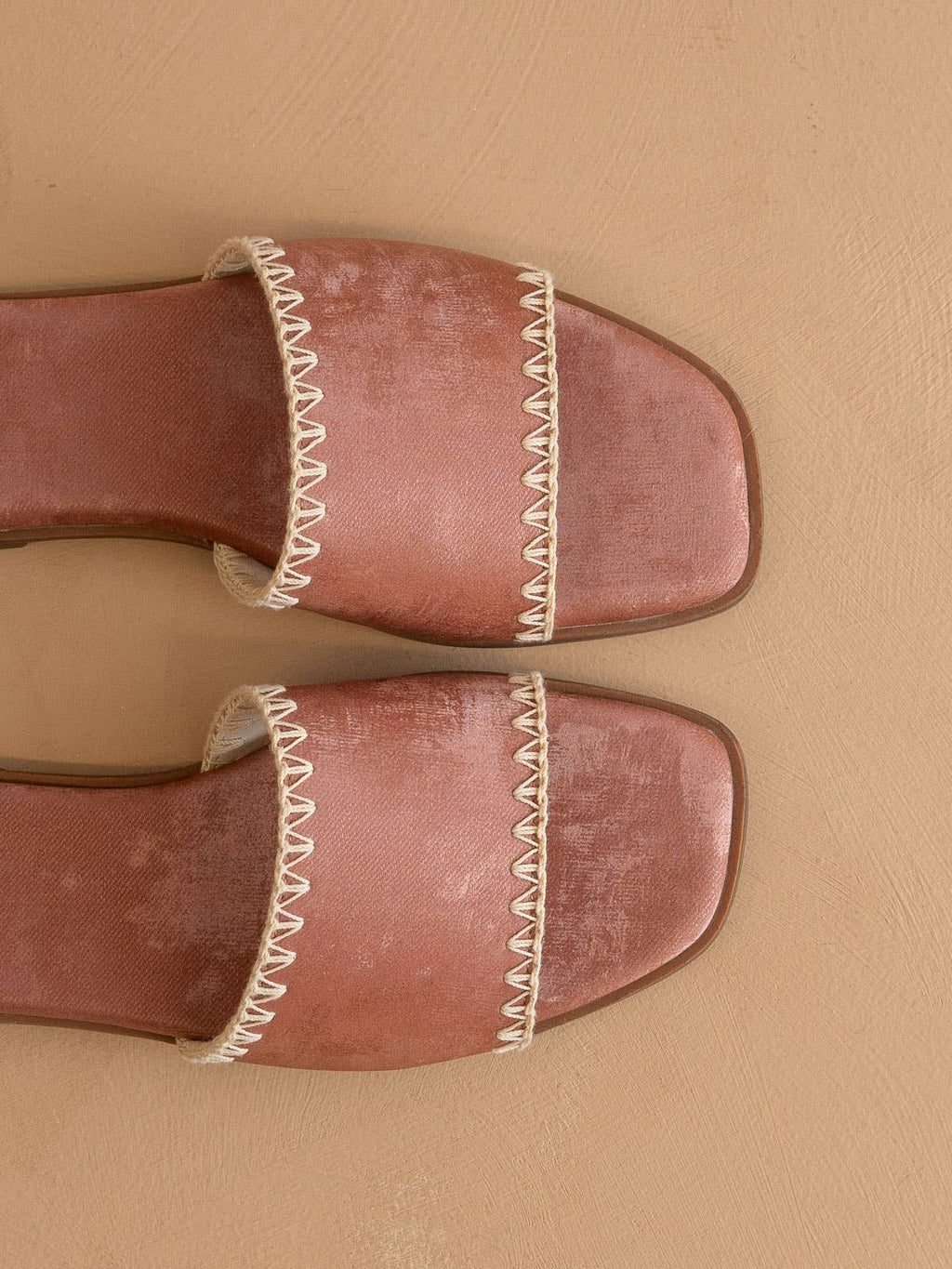 The Emmie Rose | Border Stitch Summer Sandals