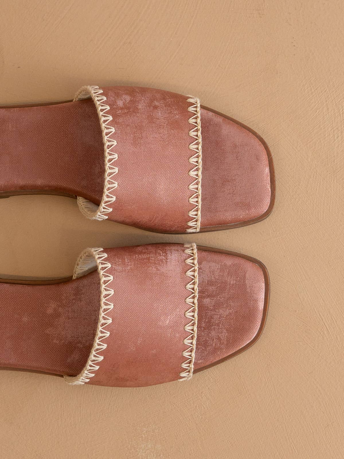 The Emmie Rose | Border Stitch Summer Sandals