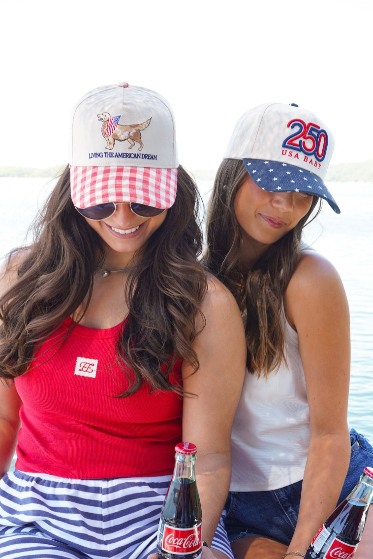 Living The American Dream - Gingham Hat