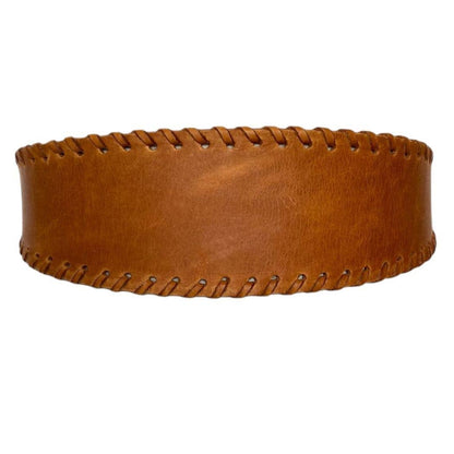 Chloe Wrap Belt - Cognac