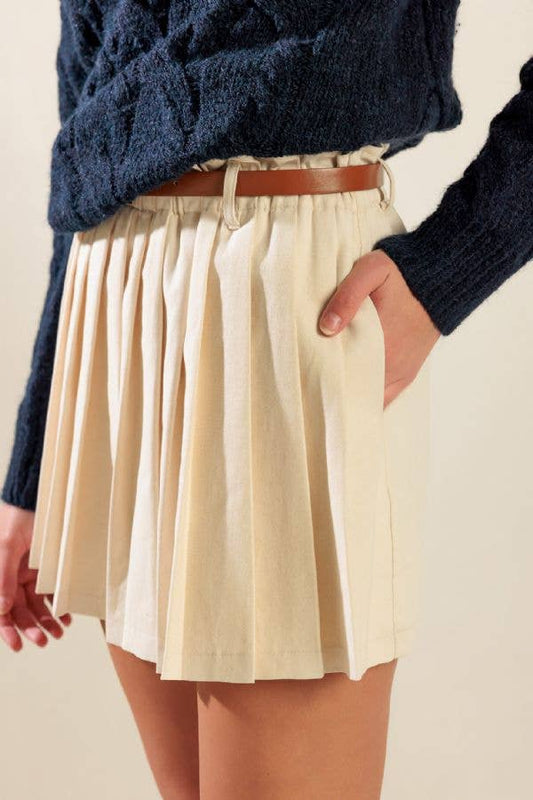 Khaki Skort