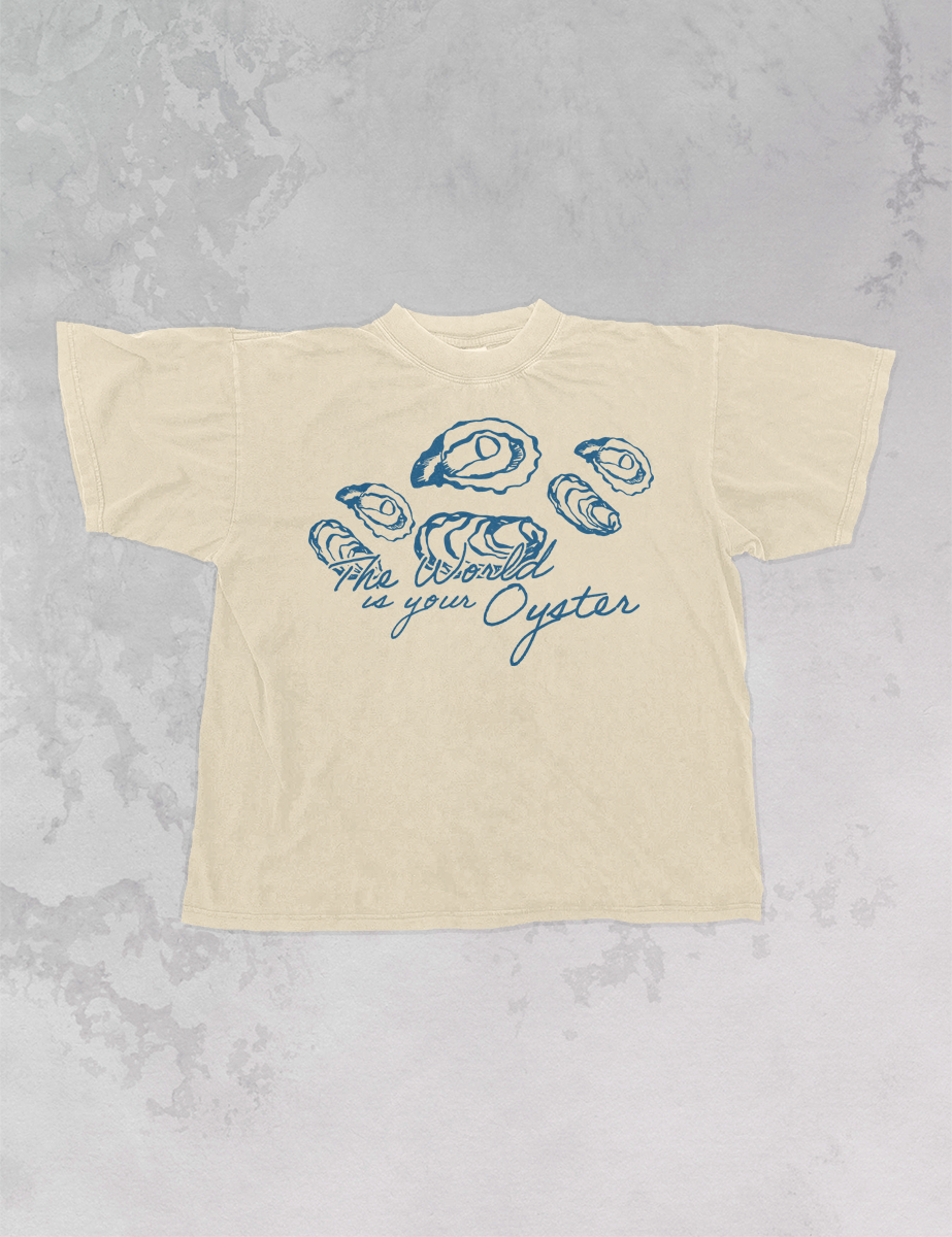 The World is Your Oyster EXTRA-OVERSIZED Shirt