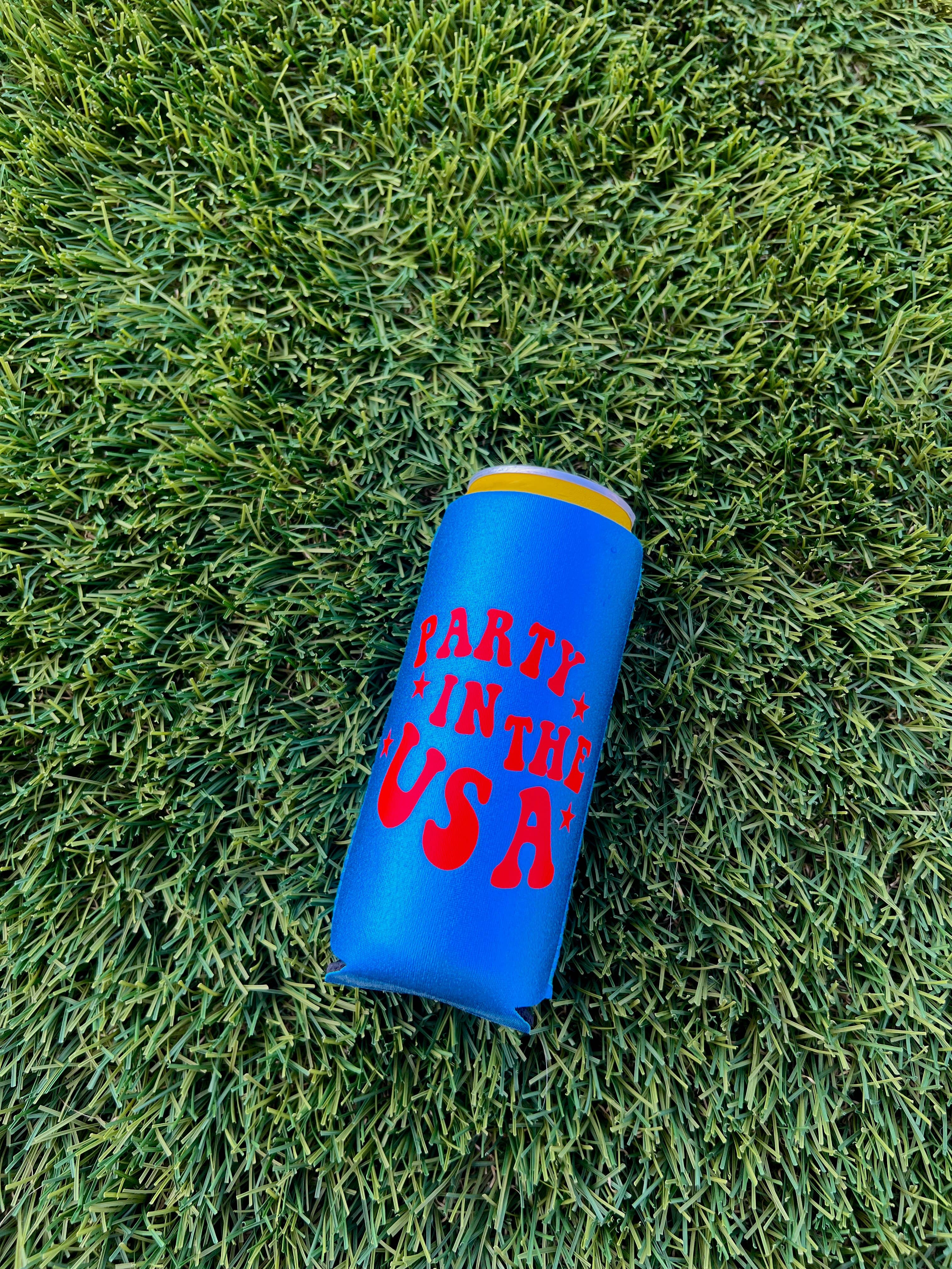 Party In USA Can Cooler