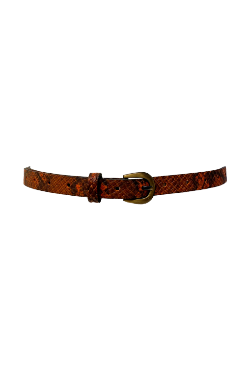 Cerini Belt - Burn Red Python