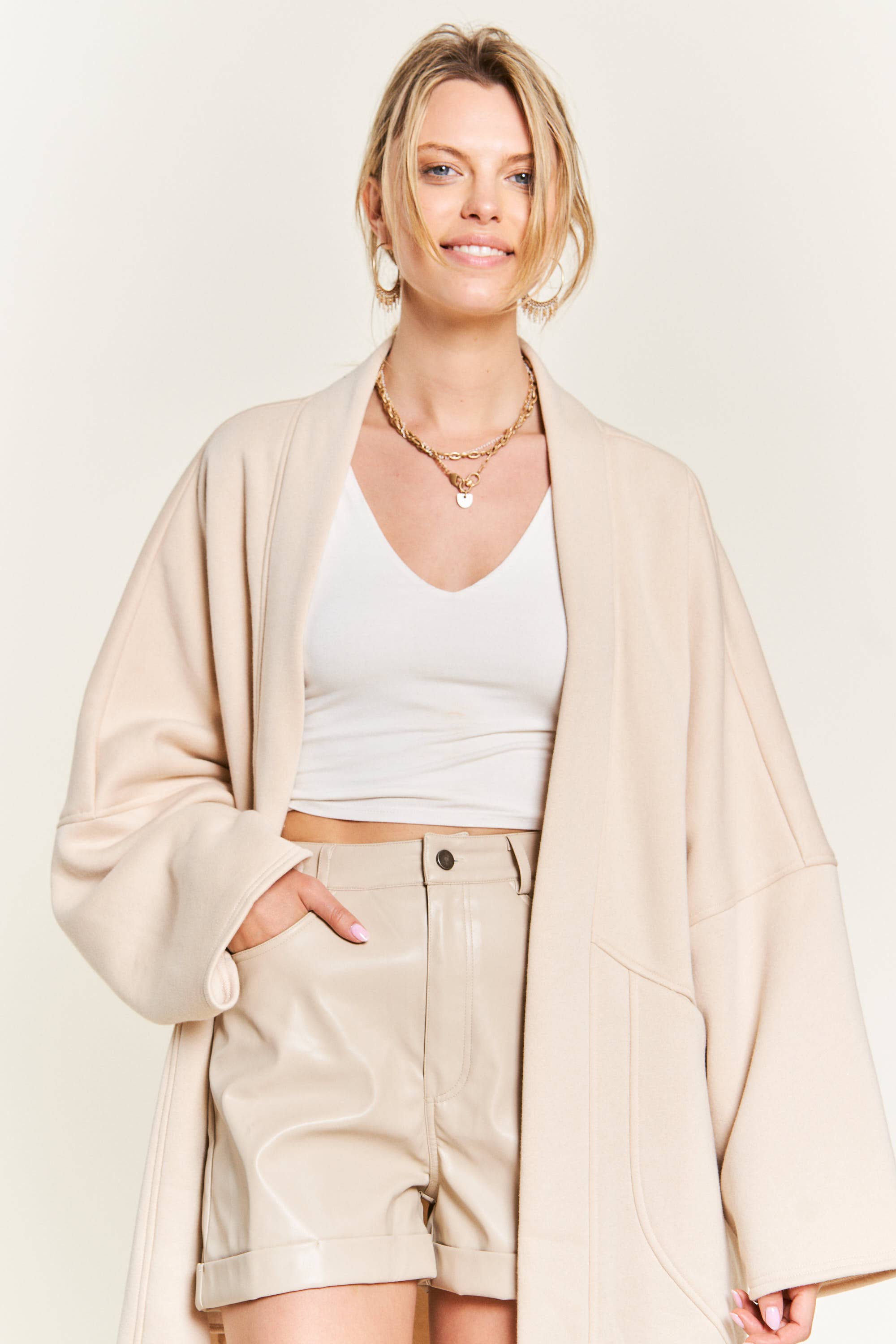 Cloudscape Oversized Cardigan