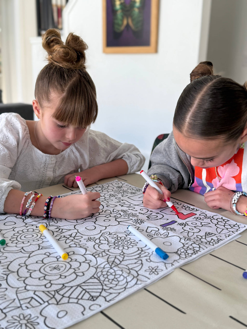 Mother's Day Coloring Gift Box