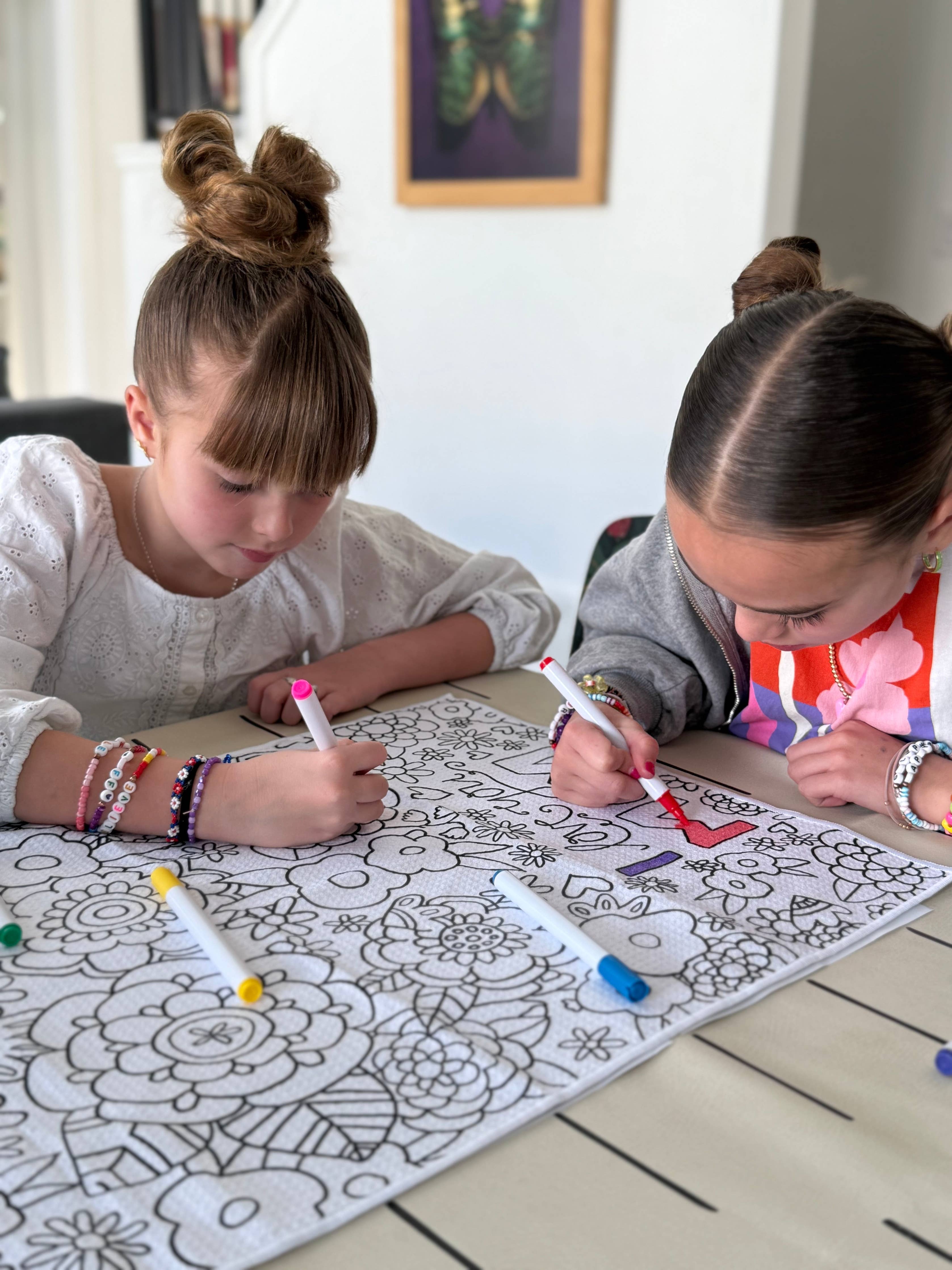 Mother's Day Coloring Gift Box