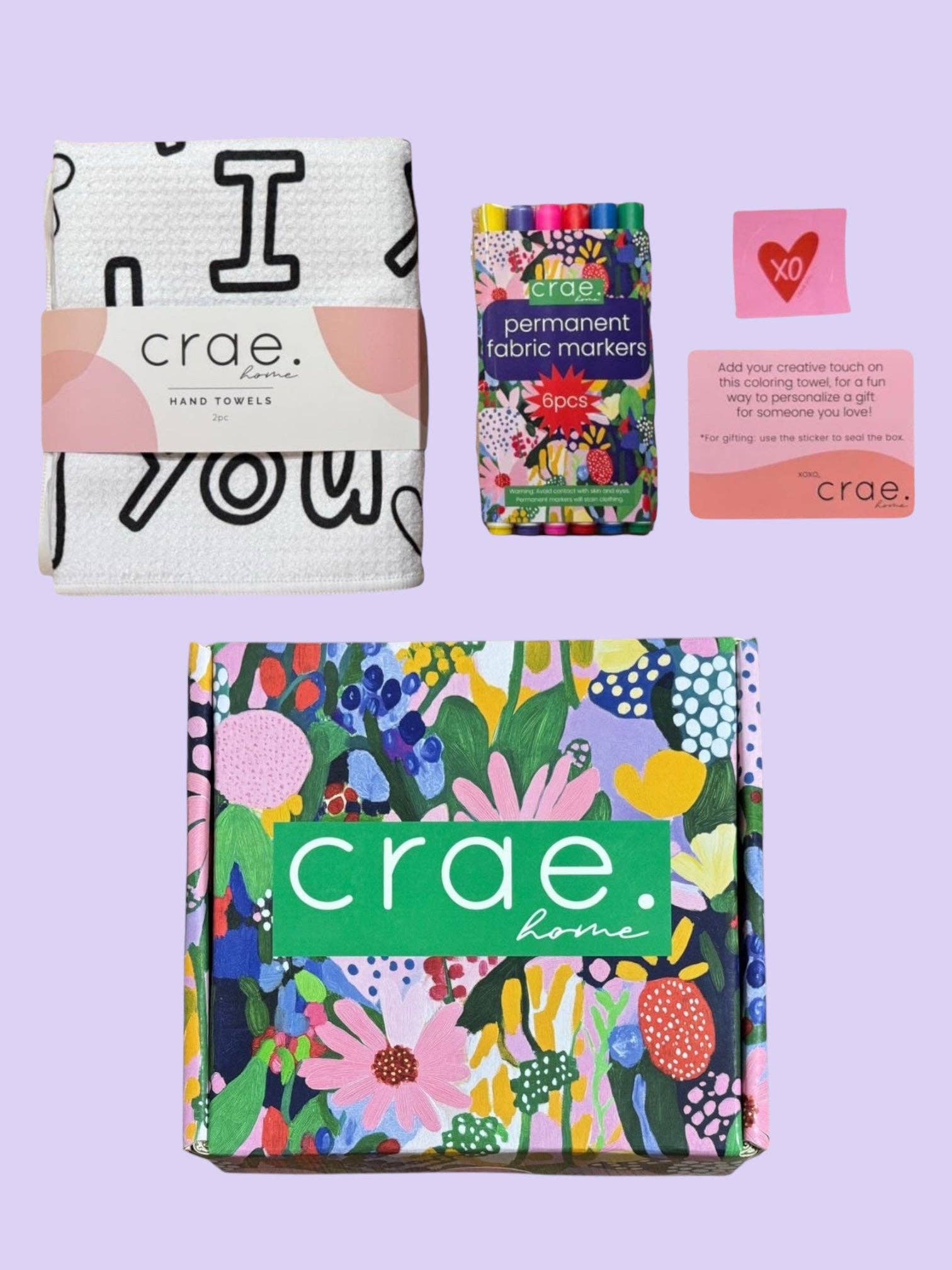 Mother's Day Coloring Gift Box