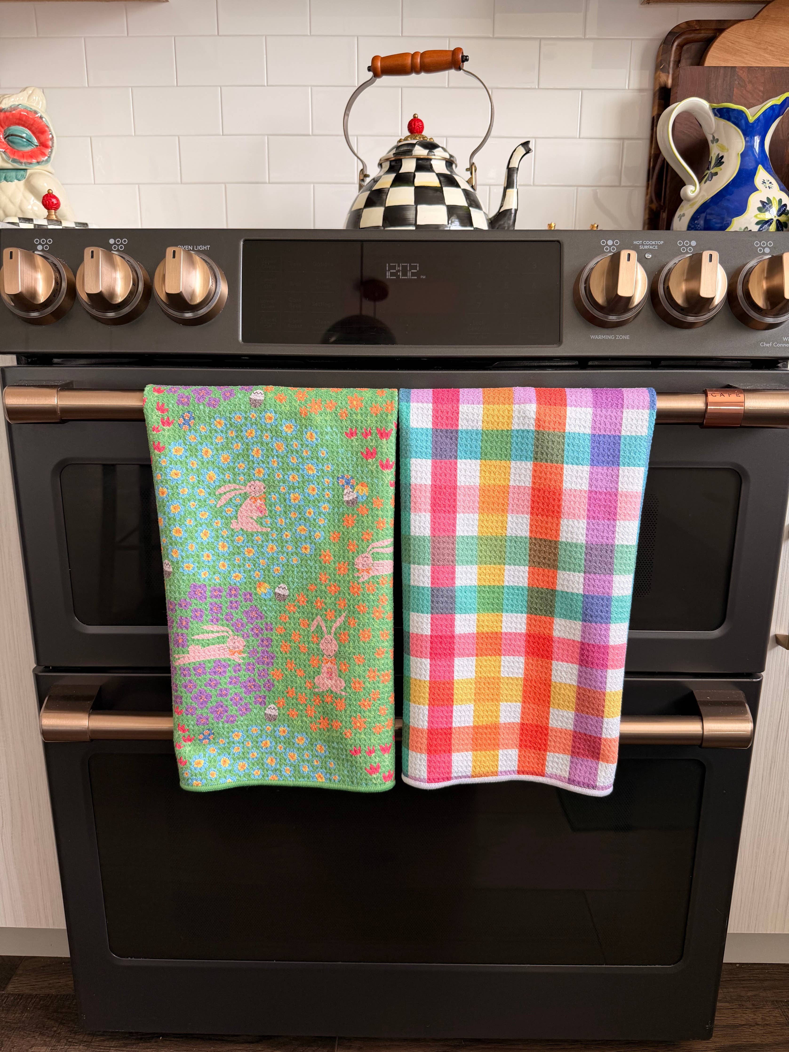 Live A Little Plaid | Double-Sided Hand Towel