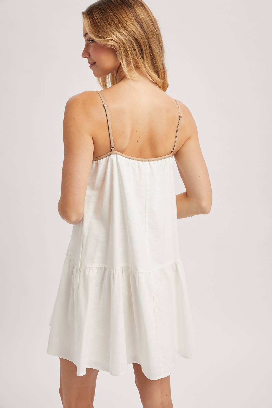 Contrast Cami Mini Dress
