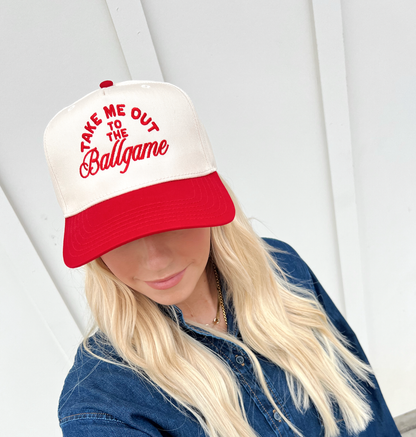 Take Me Out To The Ballgame Hat