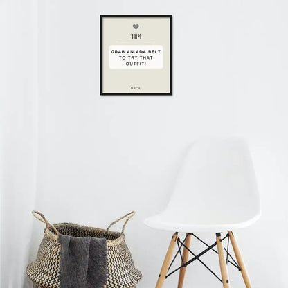 Iguazu Soga Belt - Black