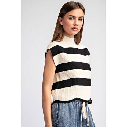 Striped Sweater Top