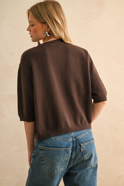 Short Sleeve Sweater