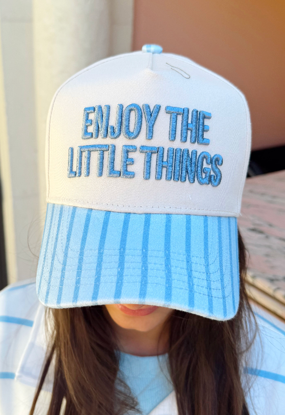 Enjoy the Little Things Trucker Hat