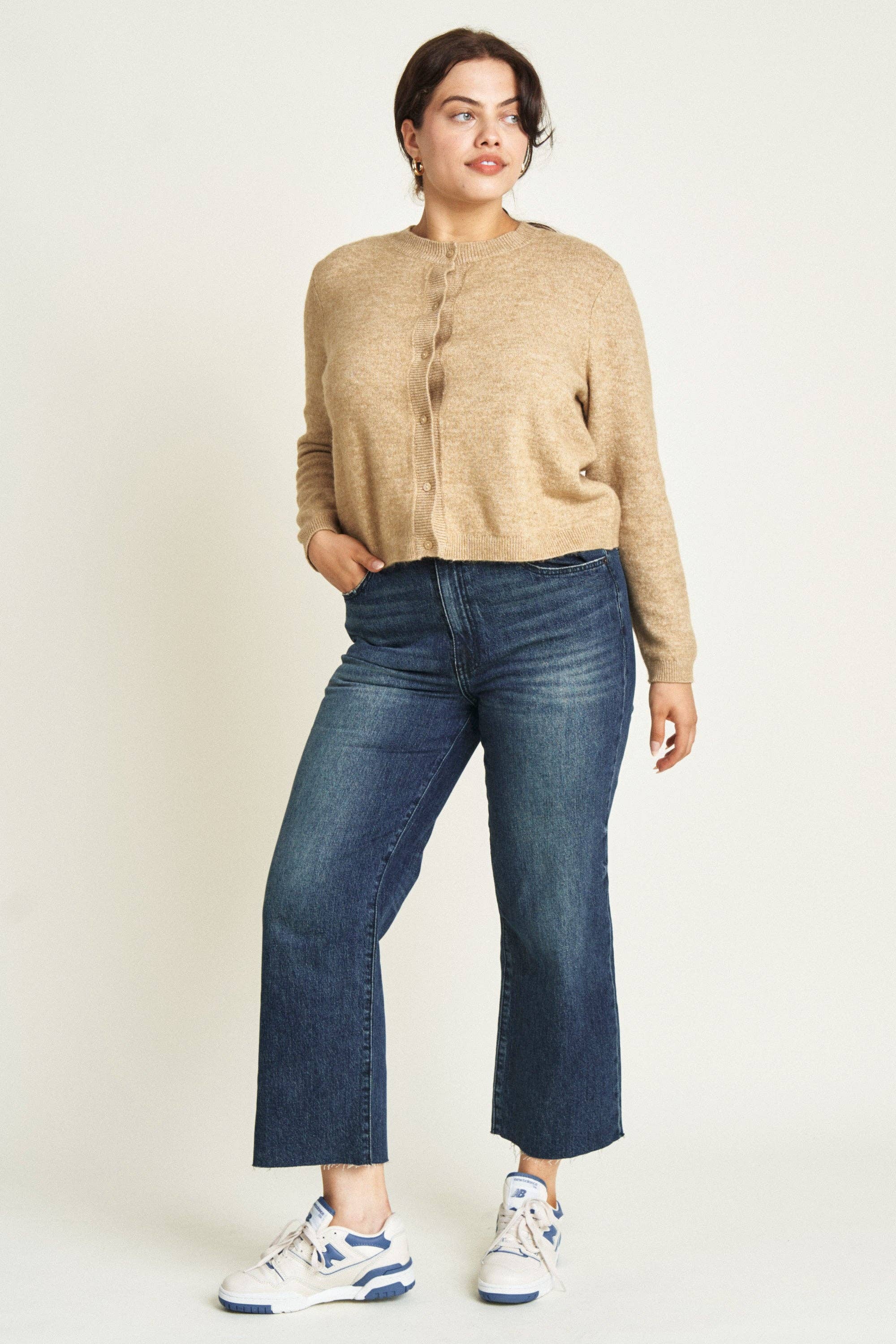 Aberdeen High Rise Wide Leg Crop