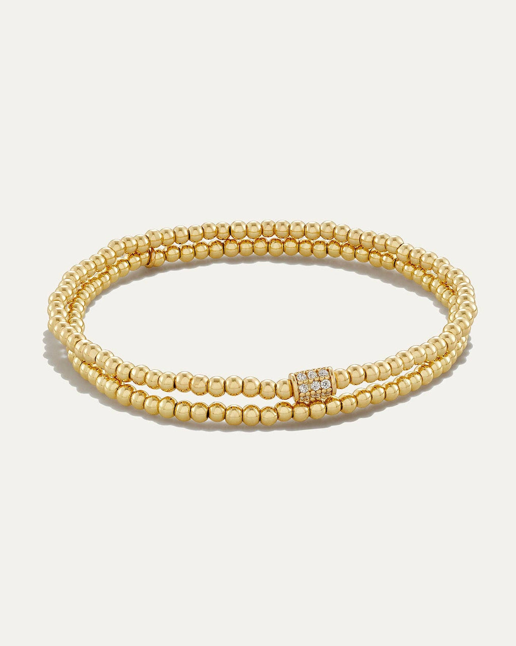 All Day Beaded Stretch Bracelet Set of 2