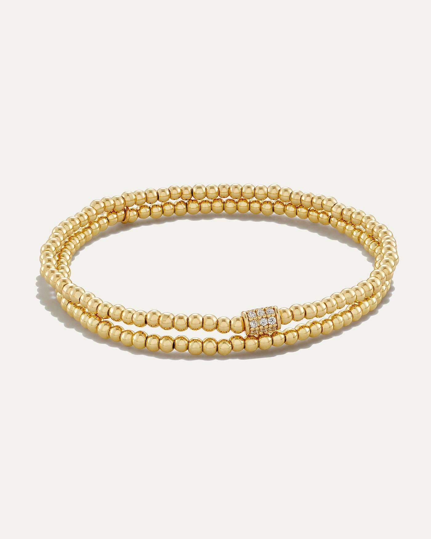 All Day Beaded Stretch Bracelet Set of 2