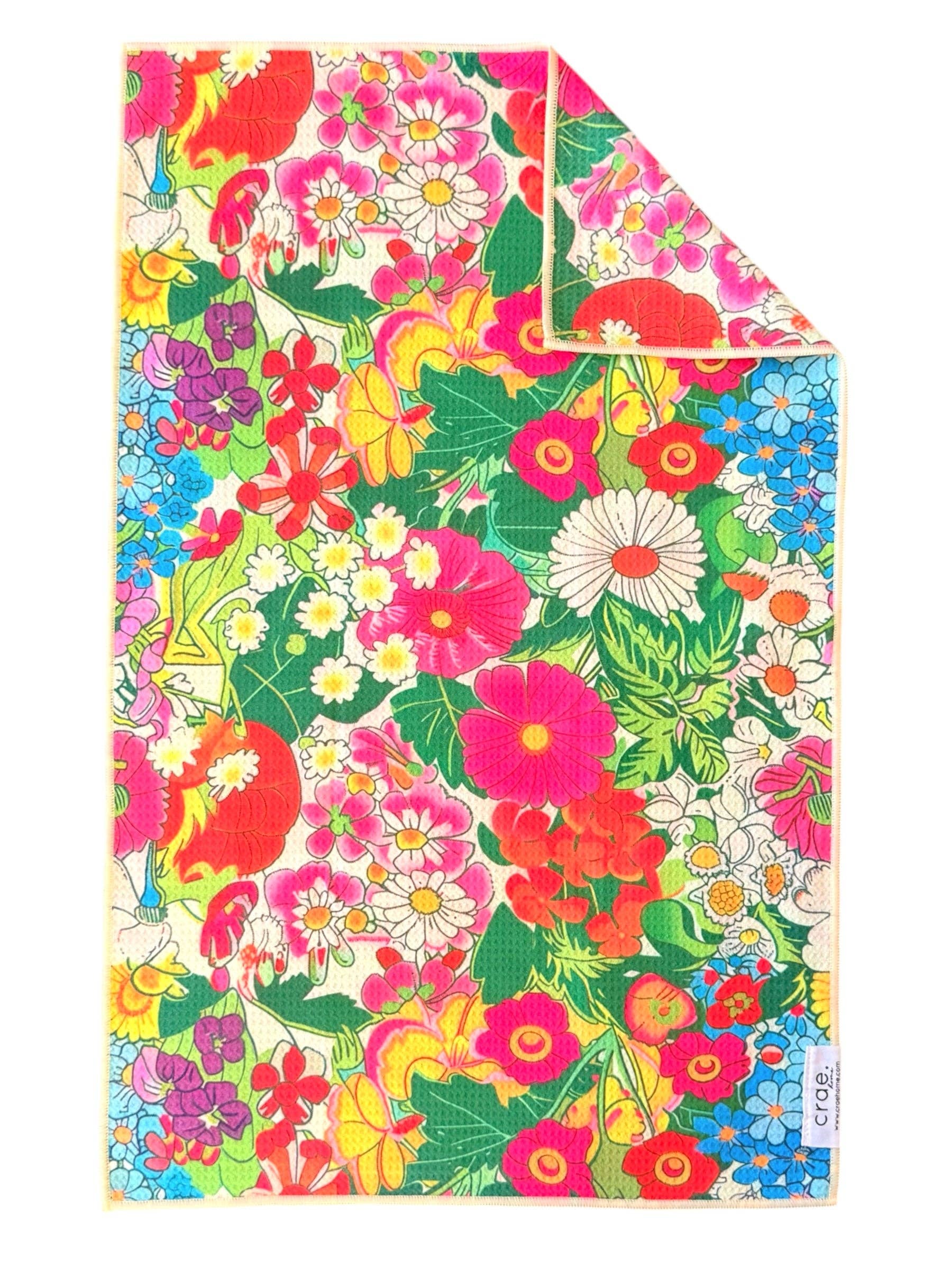 Camellia | Double-Sided Hand Towel