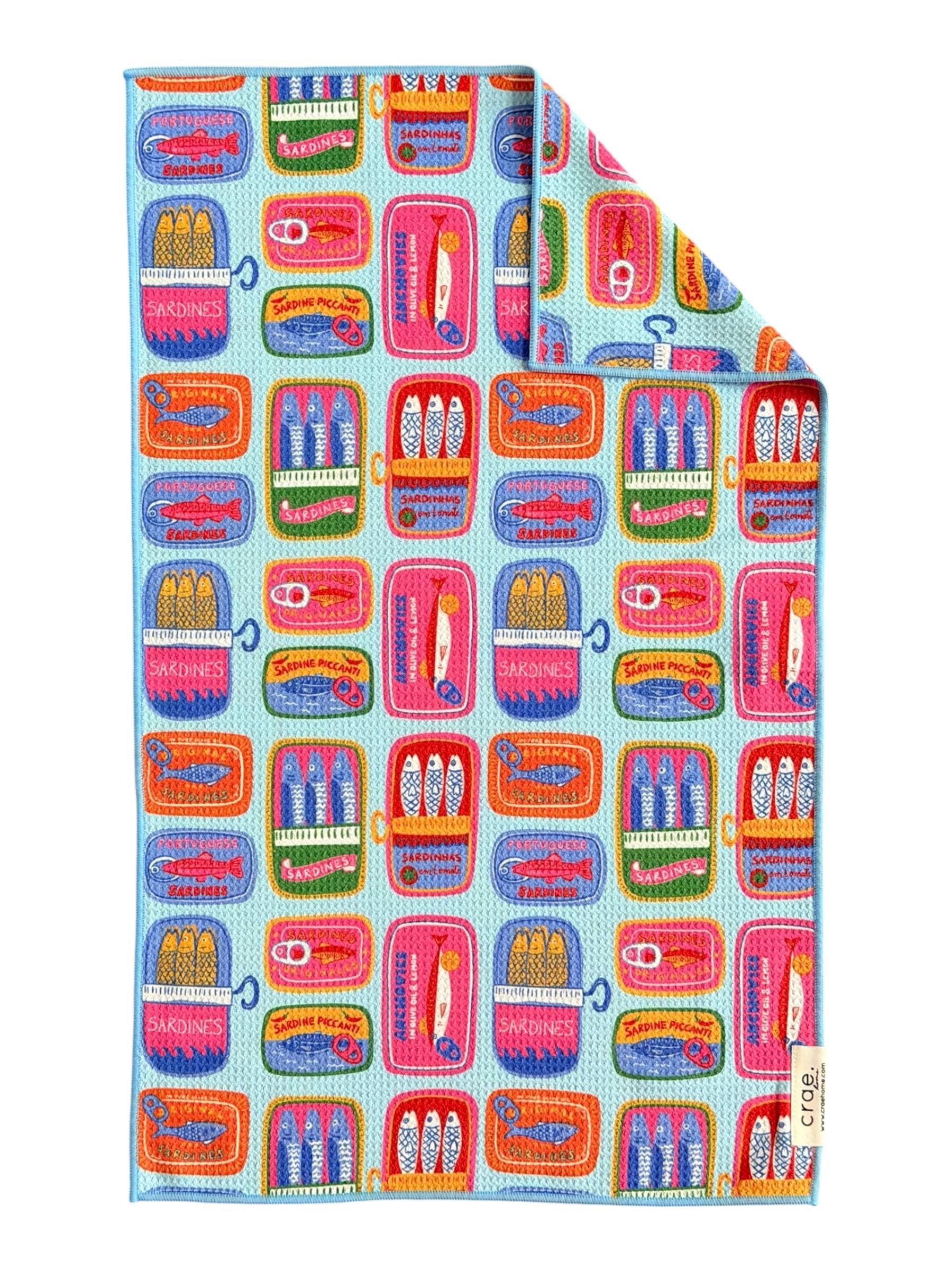 Something's Fishy | Double-Sided Hand Towel
