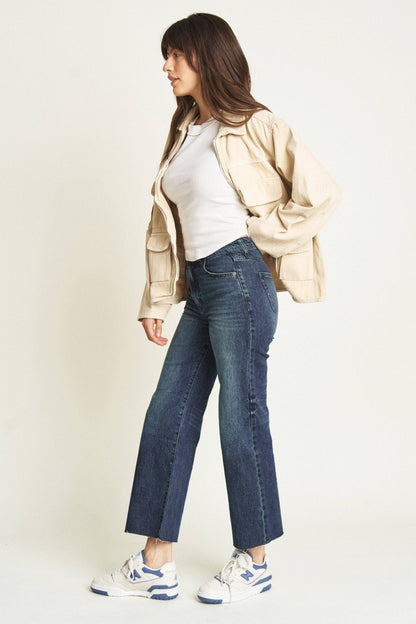 Aberdeen High Rise Wide Leg Crop