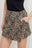 Leopard Skort