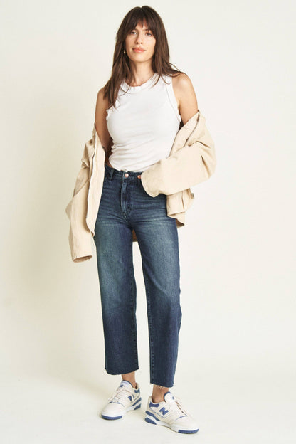 Aberdeen High Rise Wide Leg Crop