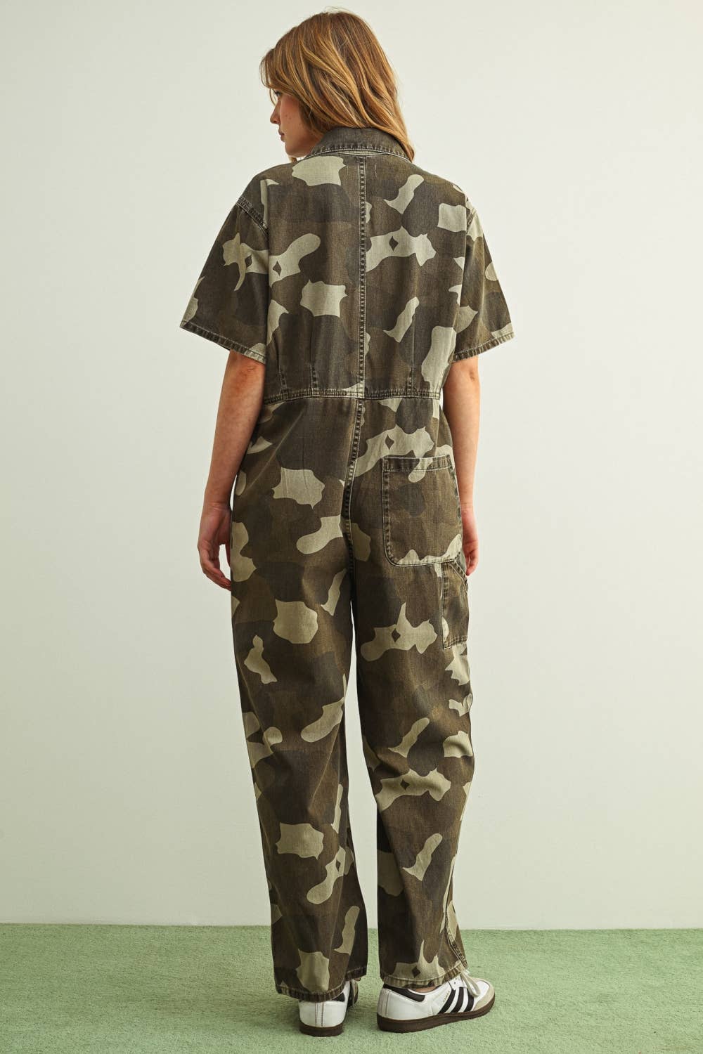 Camo Utility Jumpsuit