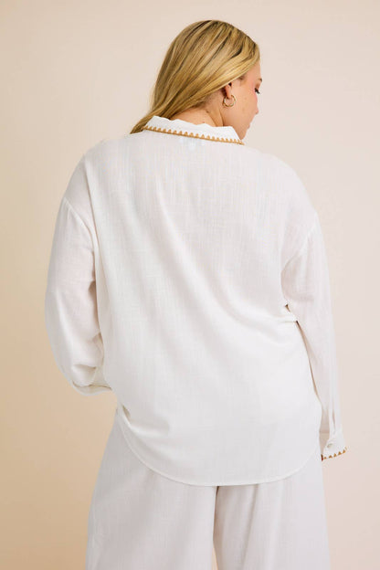 Seaside Stroll Linen Shirt