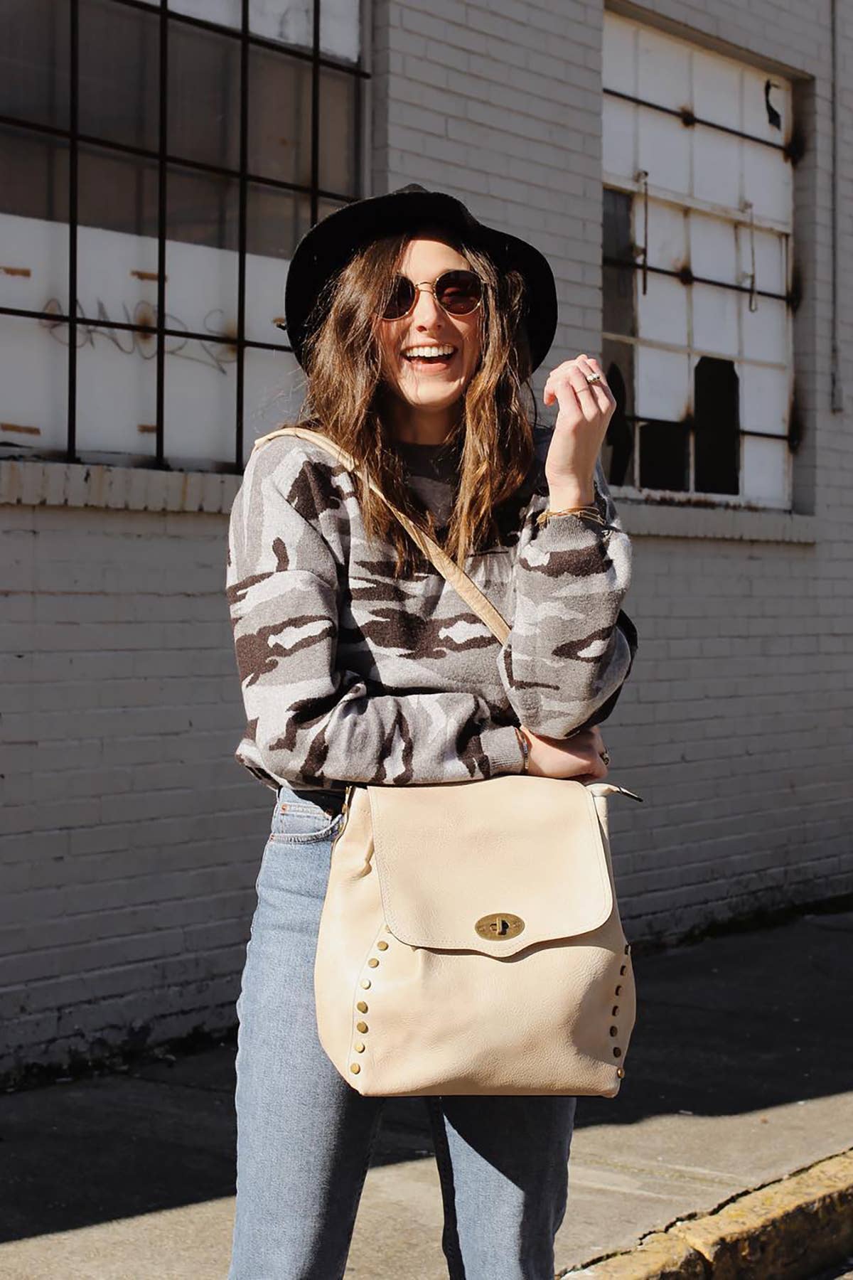 Bex Distressed Backpack