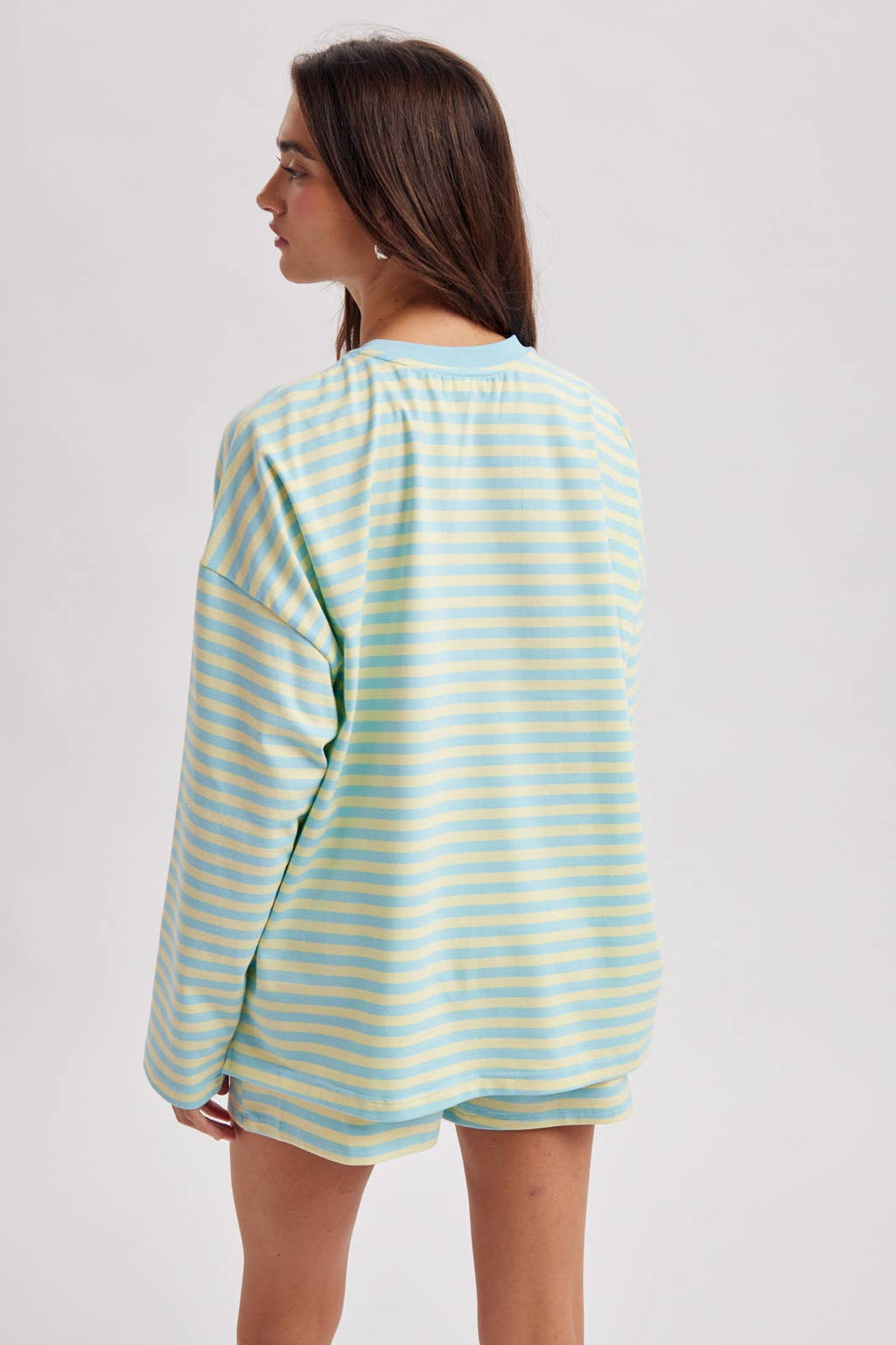 Striped Long-Sleeved Top
