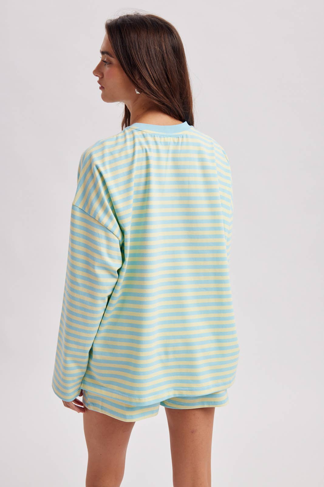 Striped Long-Sleeved Top