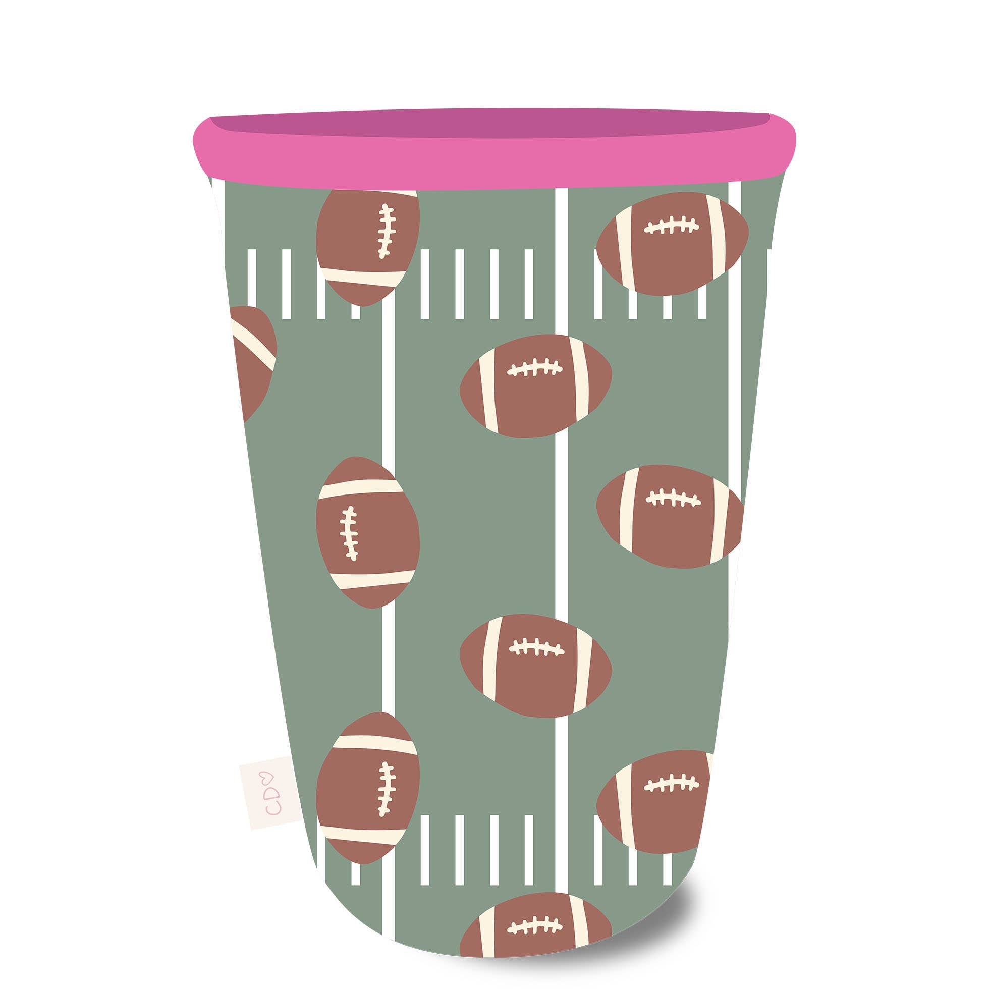 Touchdown Season Football Drink Sleeve