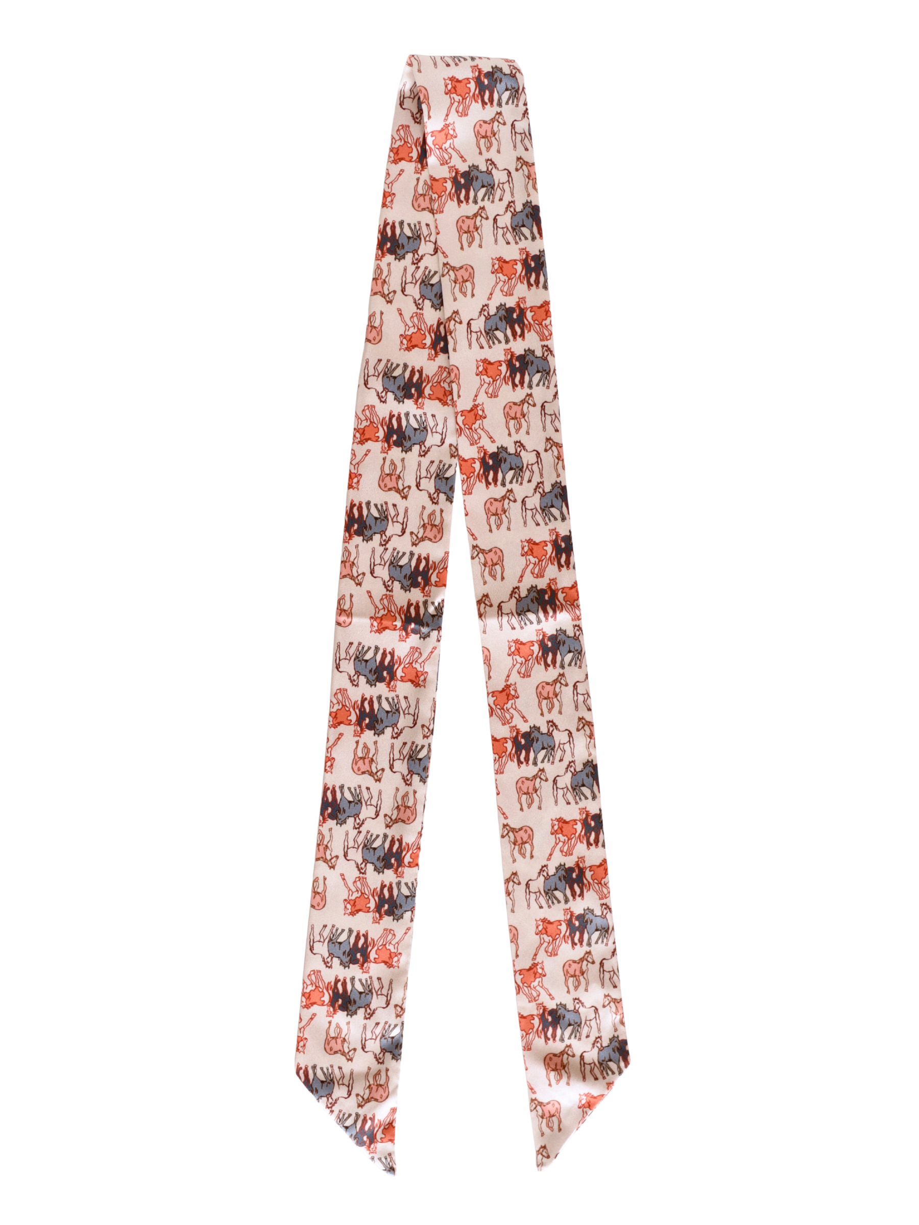 Mustang Meadows Silk Twilly Cowgirl Scarf