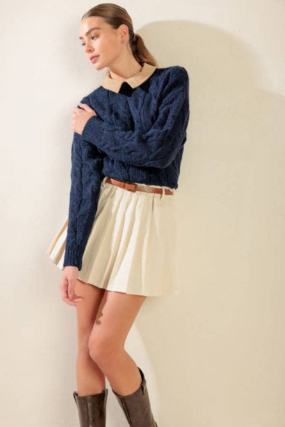 Khaki Skort