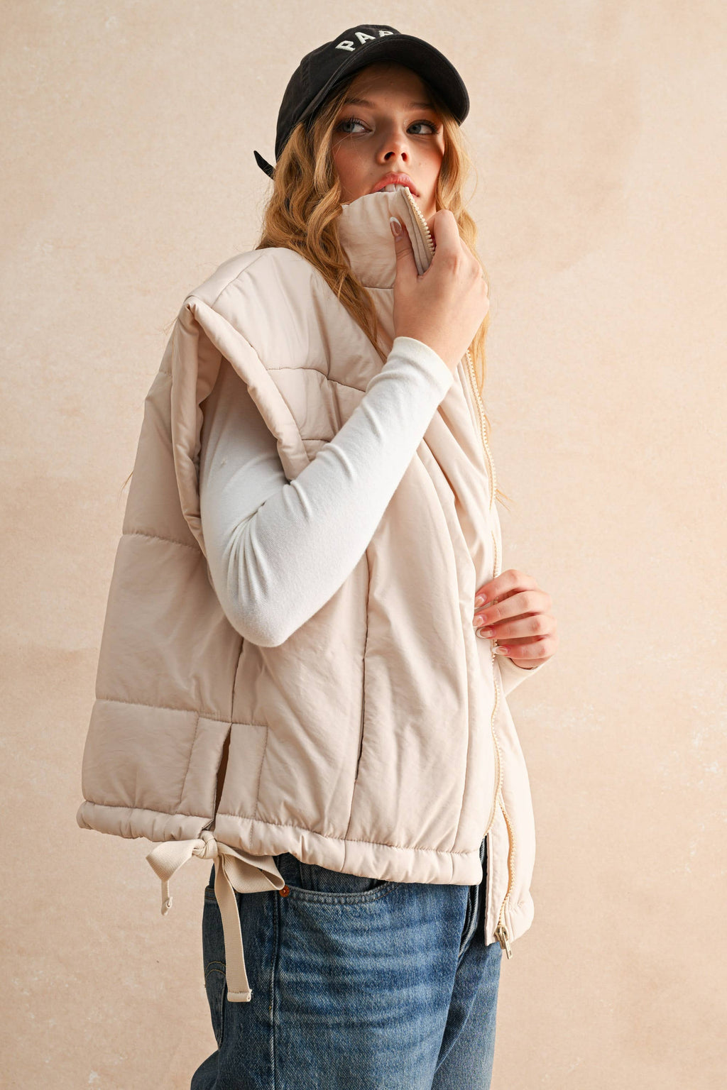 Oversized Puffer Vest