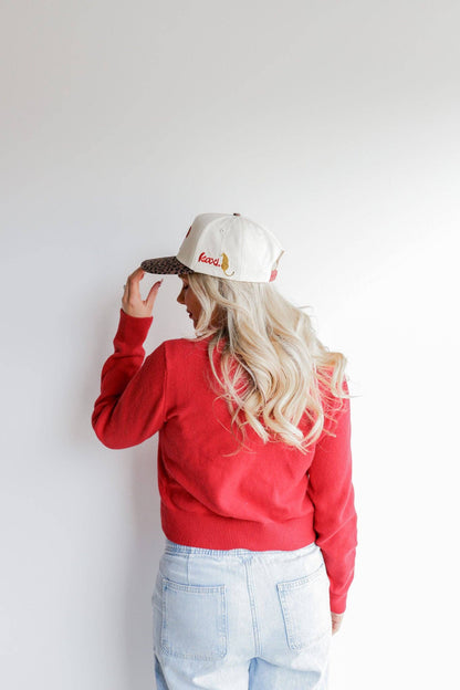 Cheetah Bow Trucker Hat