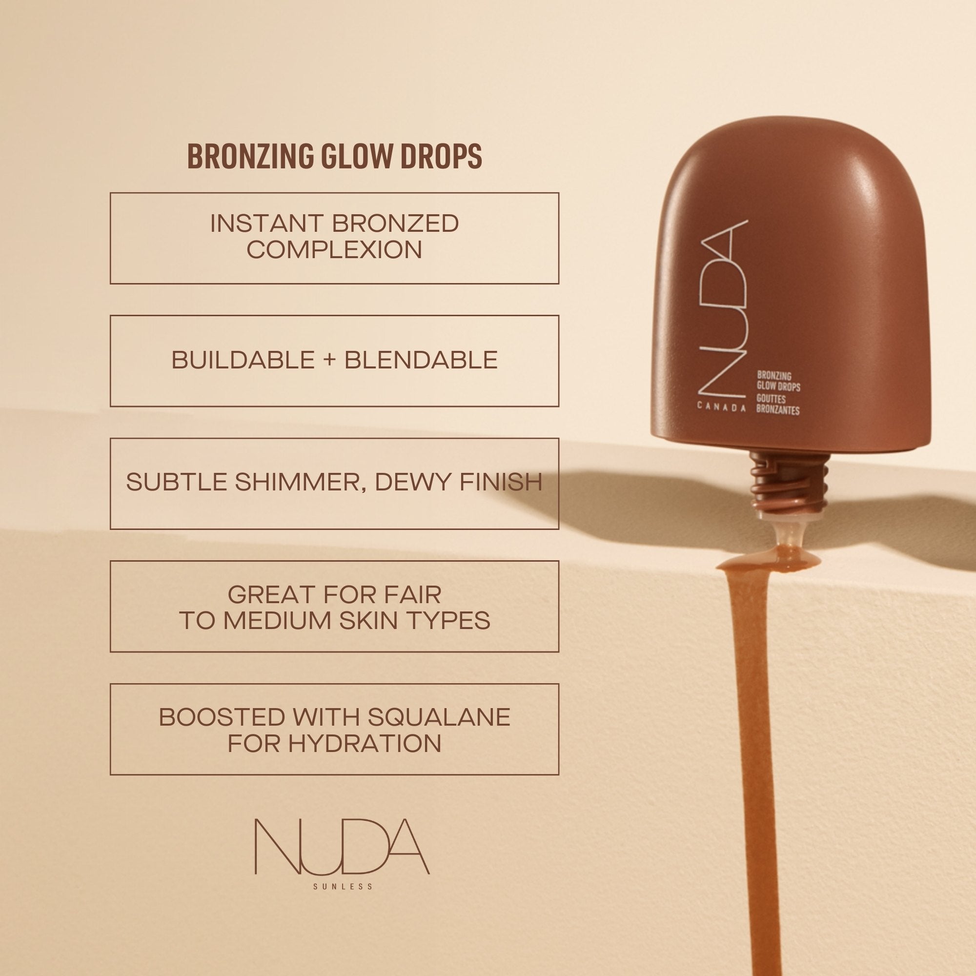 NUDA Bronzing Glow Drops