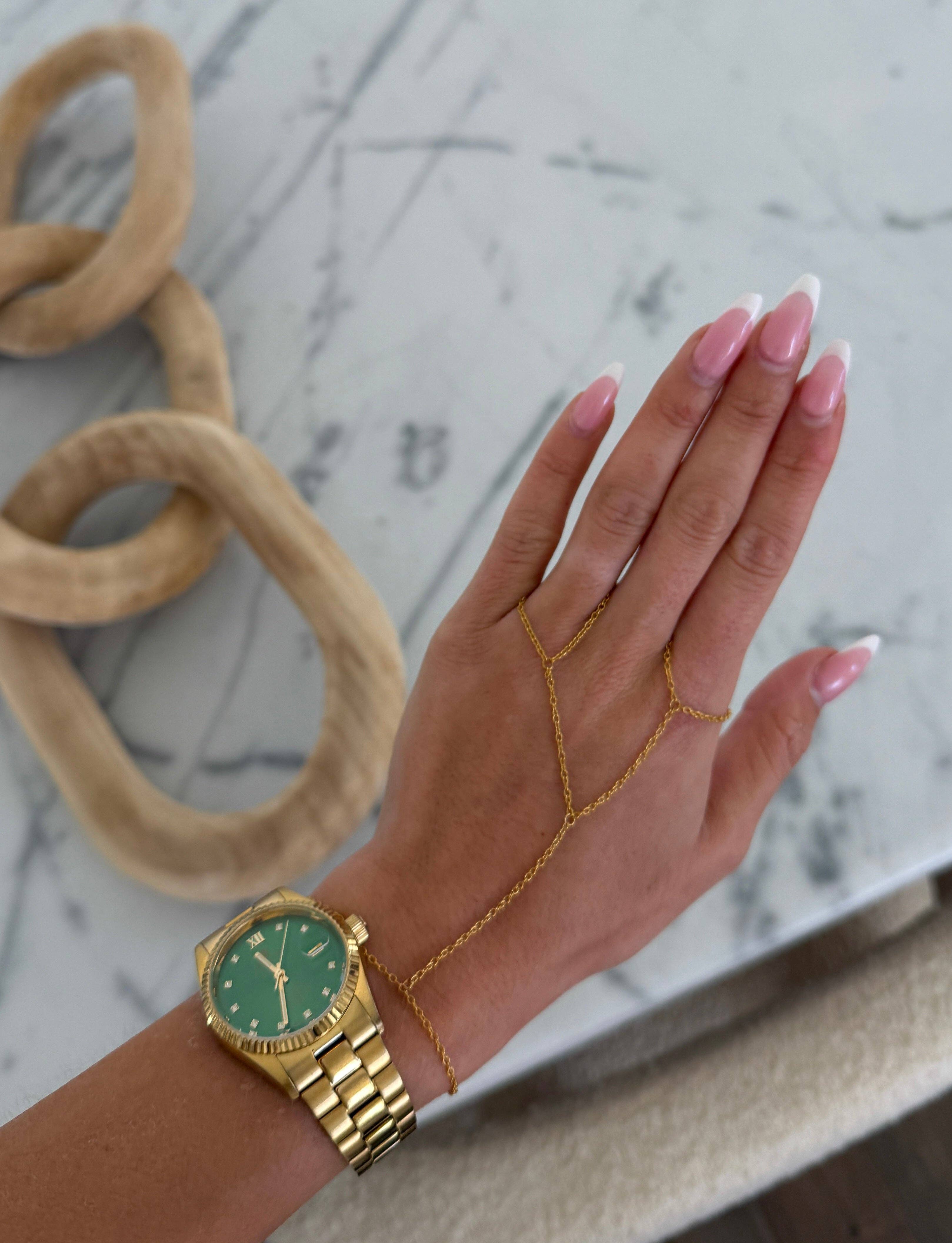 Double Finger Hand Chain