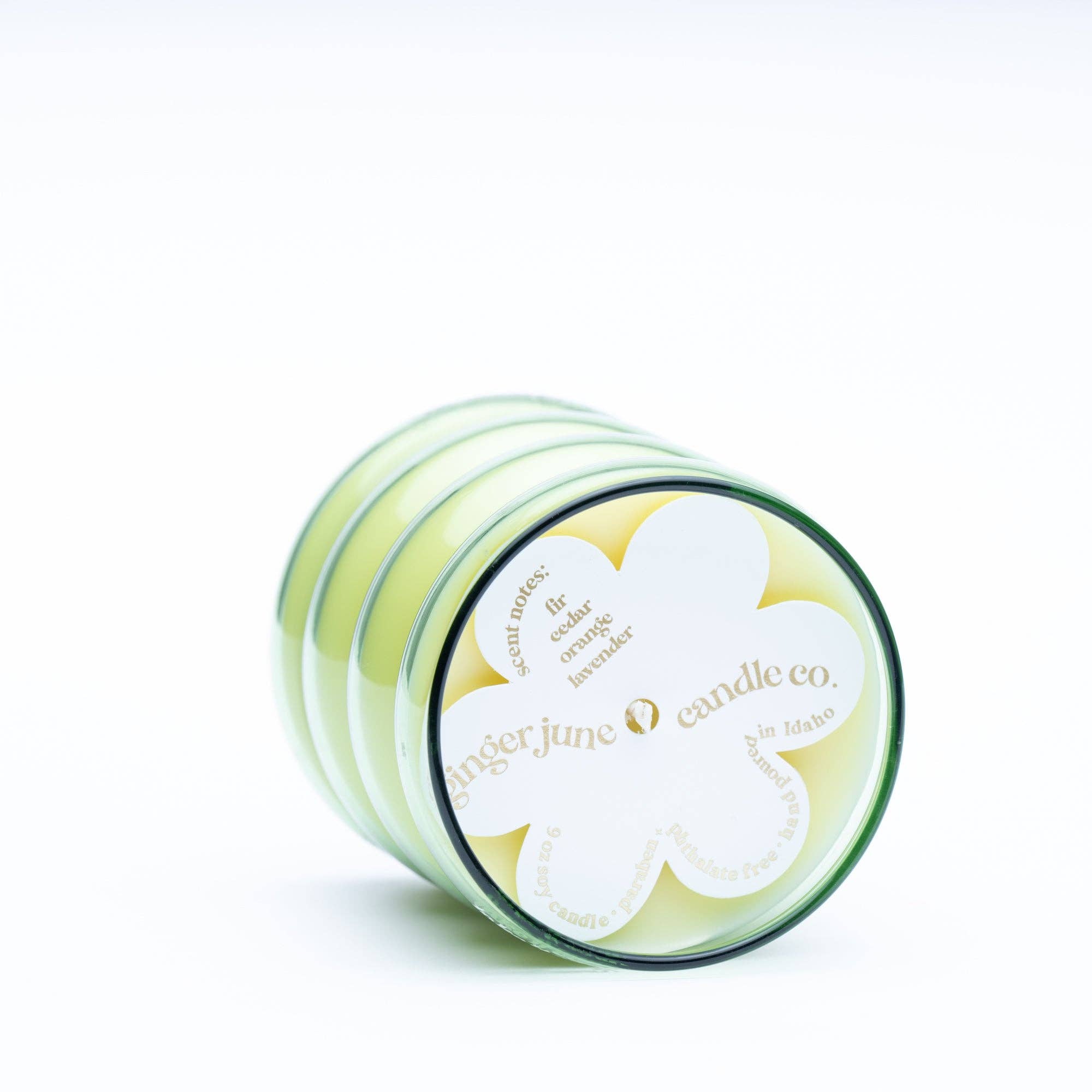 Take it Easy - Wiggle Collection - Green - 9 OZ Soy Candle