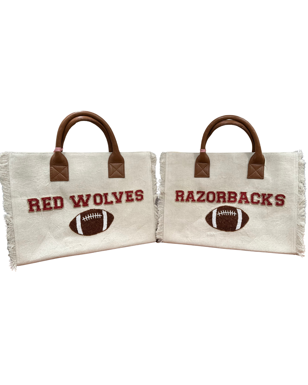 Canvas Game Day Tote