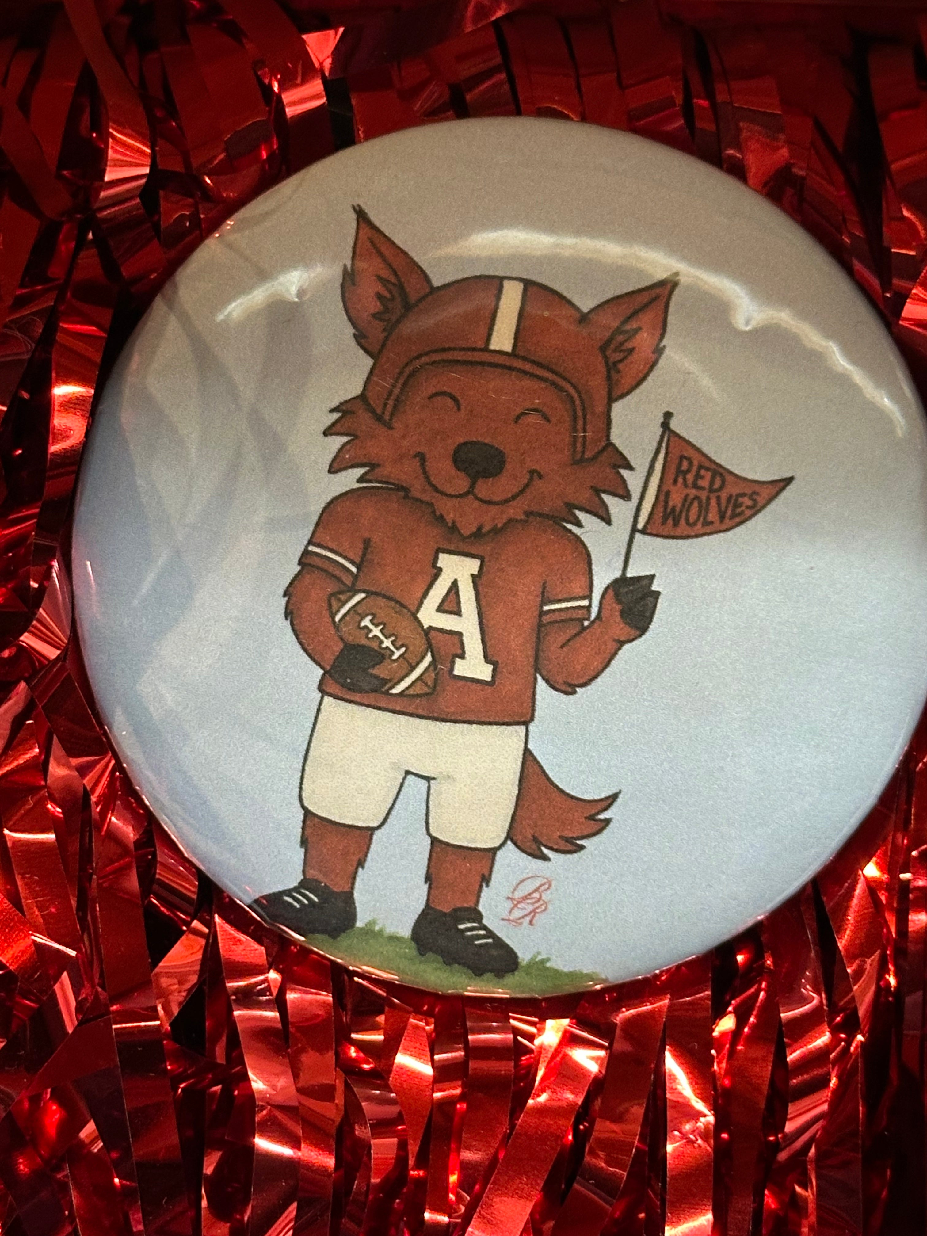 Game Day Buttons - Large Round (3.00")