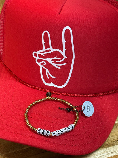Red Wolves Bracelet