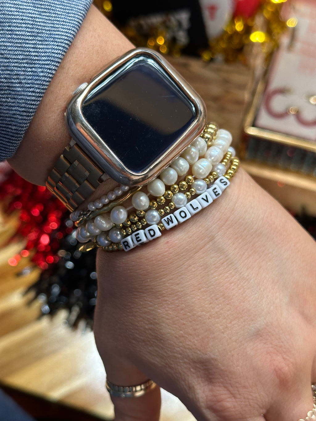 Red Wolves Bracelet