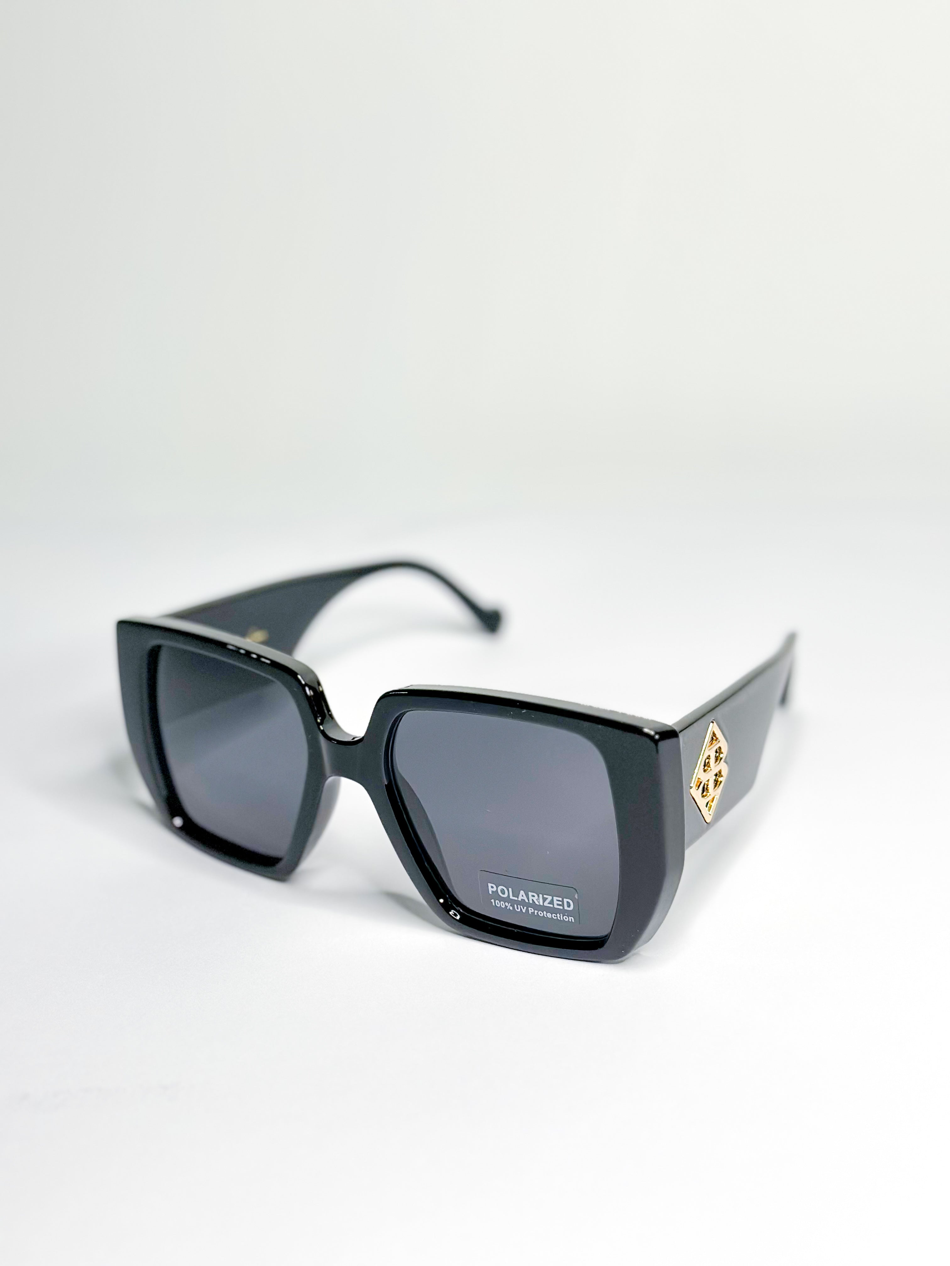 Square Sunglasses with Polarized Lenses
